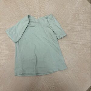 teal copper key full length blouse